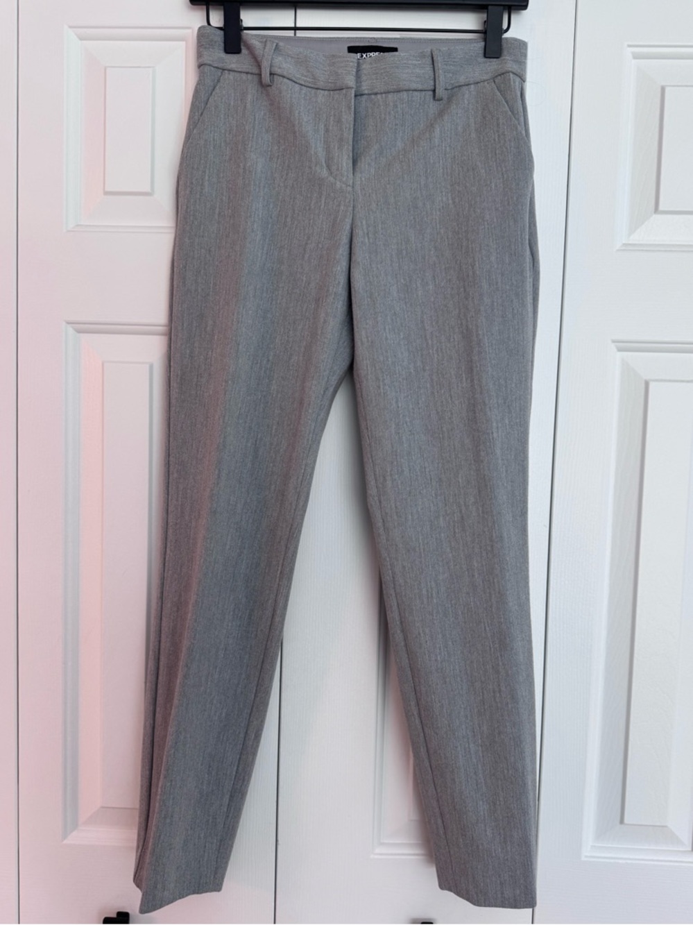 Express Columnist Mid-Rise Ankle dress pant